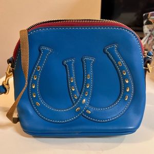 BLUE DOONEY AND BOURKE DOMED CROSSBODY